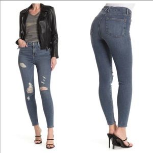 Good American Good Waist Distressed Jean